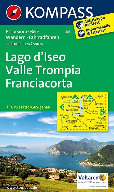 Lago d'Iseo - Valle Trompia - Franciacorta - 