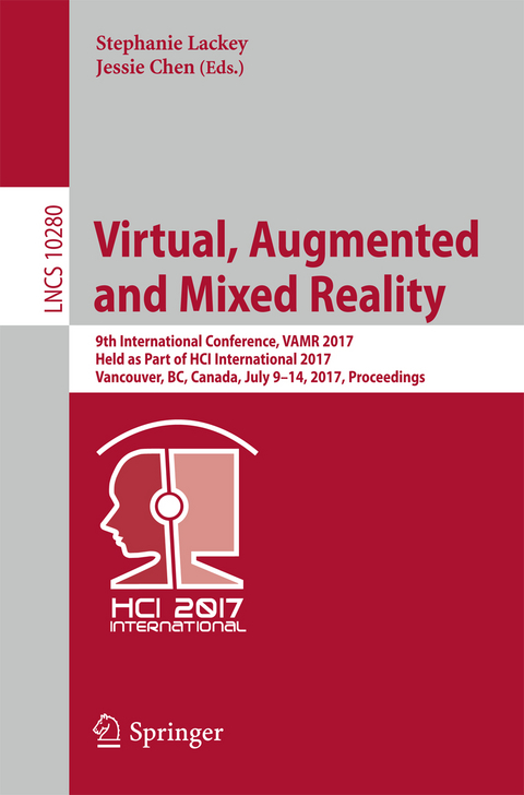 Virtual, Augmented and Mixed Reality - 