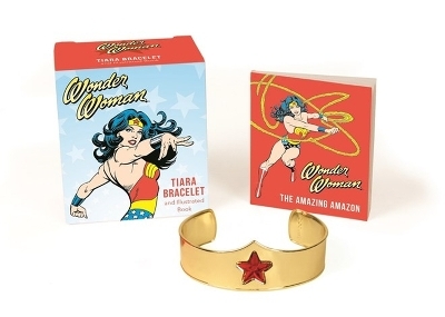 Wonder Woman Tiara Bracelet and Illustrated Book - Matthew Manning