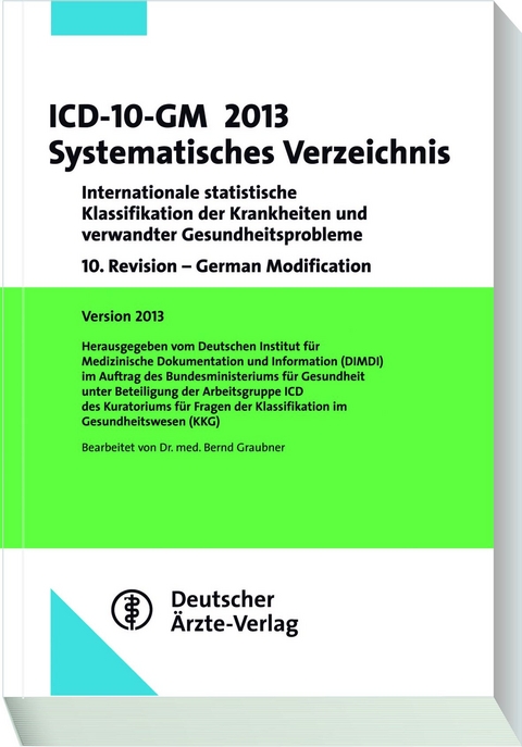 ICD-10-GM 2013
Systematisches Verzeichnis