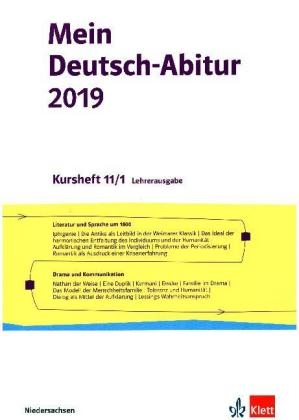 Mein Deutsch-Abitur 2019. Ausgabe Niedersachsen