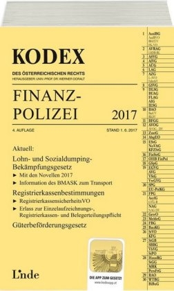 KODEX Finanzpolizei 2017 - Wilfried Lehner