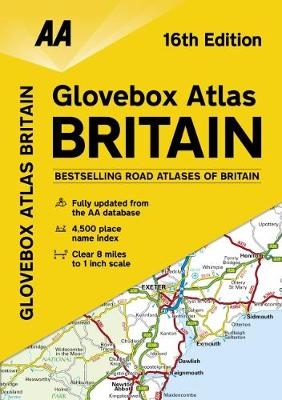 AA Glovebox Atlas Britain -  AA Publishing