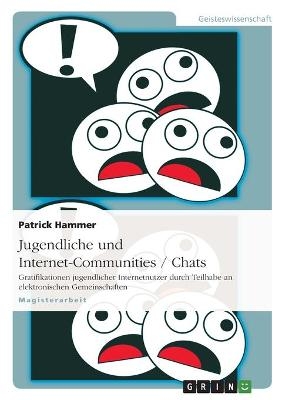 Jugendliche und Internet-Communities / Chats - Patrick Hammer, Julius Mittenzwei