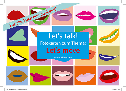 Let's Talk! Fotokarten "Let's move" - Let's Talk! Flashcards "Lets Move" - 