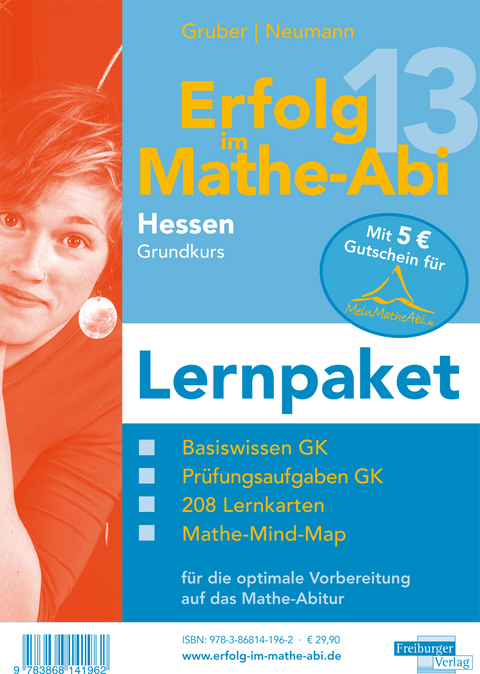 Lernpaket Erfolg im Mathe-Abi 2013 Hessen Grundkurs - Helmut Gruber, Robert Neumann