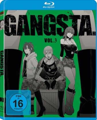 Gangsta. Nr.3, 1 Blu-ray