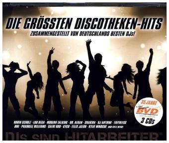 Die größten Discotheken-Hits, 3 Audio-CDs -  Various