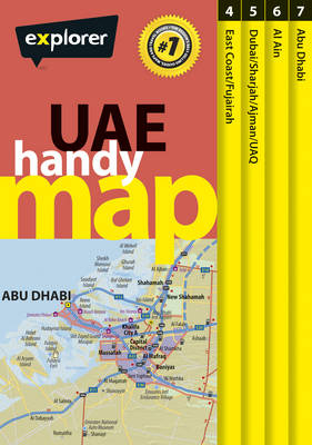 UAE Handy Map -  Explorer Publishing and Distribution