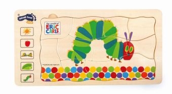 Raupe Nimmersatt Schichtenpuzzle (Kinderpuzzle) -  small foot