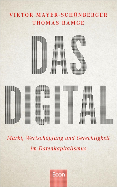 Das Digital - Thomas Ramge, Viktor Mayer-Schönberger