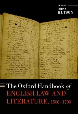 The Oxford Handbook of English Law and Literature, 1500-1700 - 