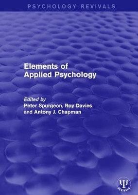 Elements of Applied Psychology - 