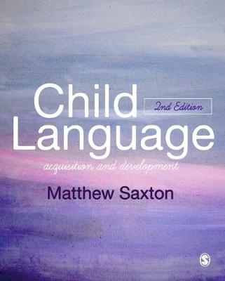 Child Language - Matthew Saxton