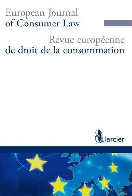 Revue Europeenne de Droit de la Consommation / European Journal of Consumer Law (R.E.D.C.)