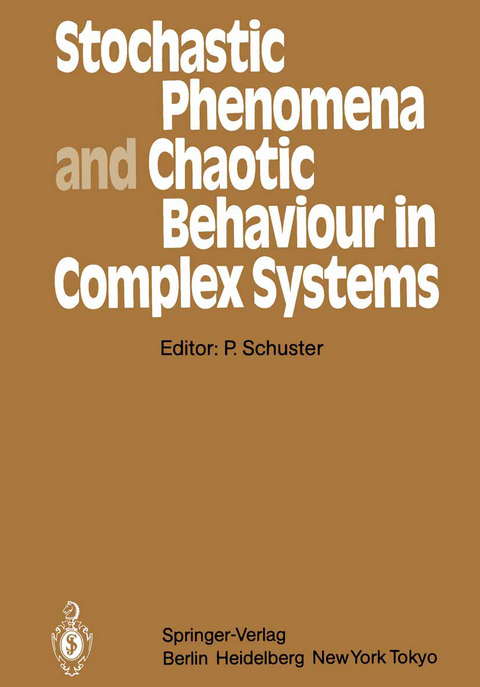 Stochastic Phenomena and Chaotic Behaviour in Complex Systems - 