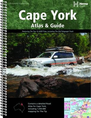 Cape York atlas & guide spir. GPS hema-N02/2014