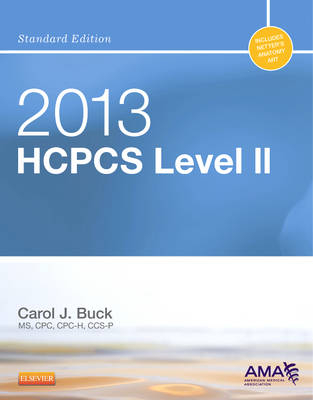 2013 HCPCS Level II Standard Edition - Carol J Buck