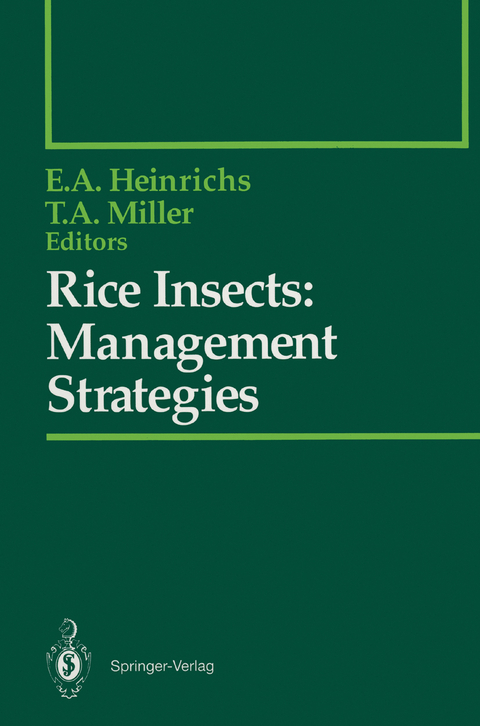 Rice Insects: Management Strategies - 