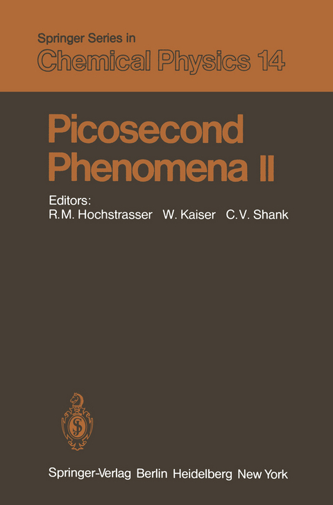 Picosecond Phenomena II - 