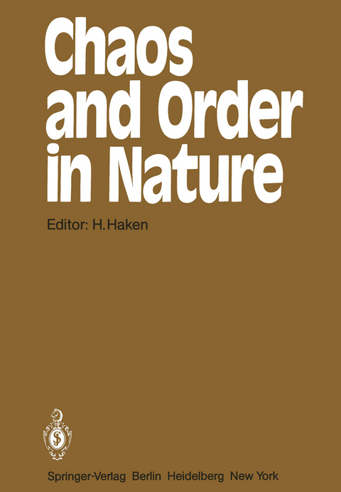 Chaos and Order in Nature - 