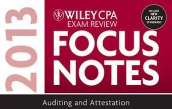 Wiley CPA Examination Review 2013 Focus Notes -  Wiley