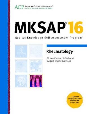 MKSAP 16 Rheumatology -  American College Of Physicians