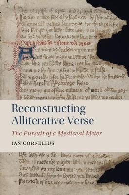 Reconstructing Alliterative Verse - Ian Cornelius