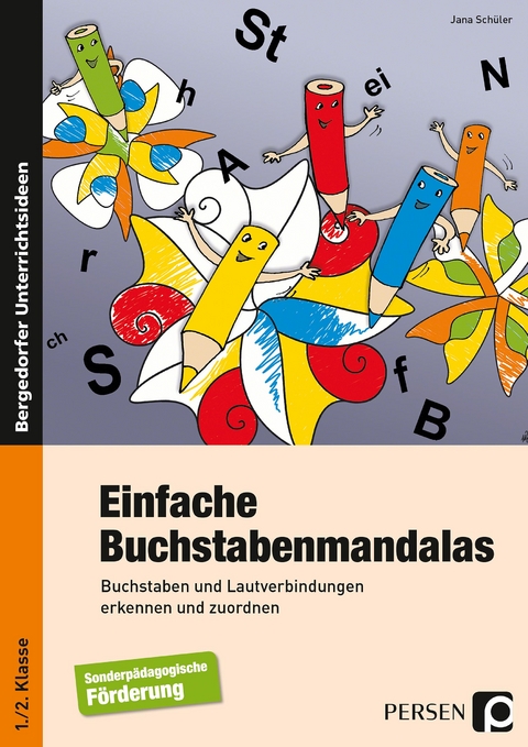 Einfache Buchstabenmandalas - Jana Schüler