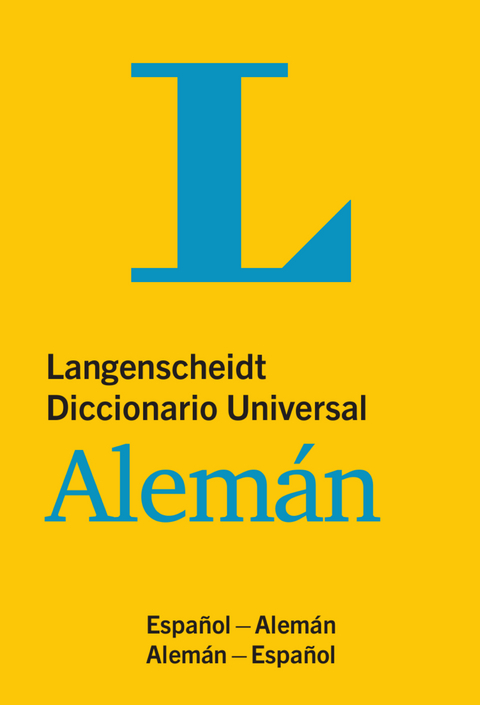 Langenscheidt Diccionario Universal Alemán - 