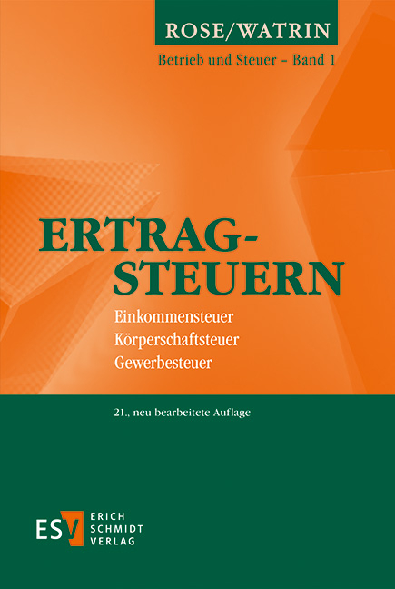 Ertragsteuern - Christoph Watrin