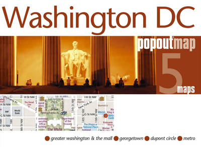 Washington DC Popout Map - 