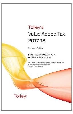 Tolley's Value Added Tax 2017-2018 (Second edition only) - Louise Hemmingsley