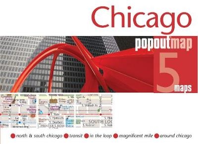 Chicago PopOut Map -  PopOut Maps