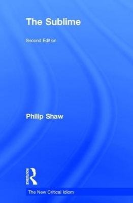 The Sublime - Philip Shaw