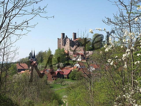 Bornhagen - Burg Hanstein (Ruine) - 