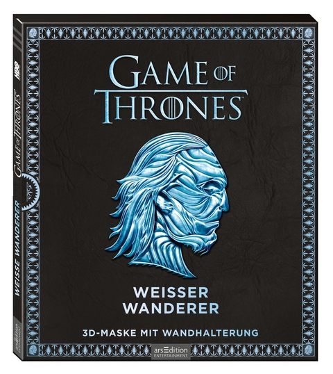 Game of Thrones - Weißer Wanderer, 3D-Maske mit Wandhalterung