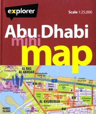 Abu Dhabi Mini Map -  Explorer Publishing and Distribution