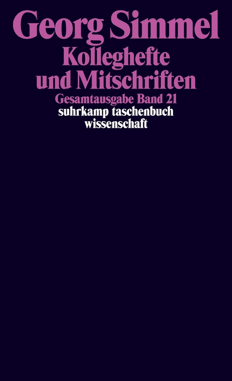 Gesamtausgabe in 24 Bänden - Georg Simmel