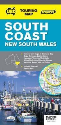 South Coast NSW Map 298 14th ed -  UBD-GREGORYS