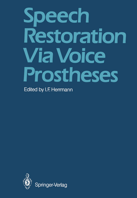 Speech Restoration Via Voice Prostheses - 