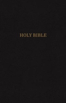 KJV Holy Bible: Personal Size Giant Print with 43,000 Cross References, Black Bonded Leather, Red Letter, Comfort Print: King James Version -  Thomas Nelson