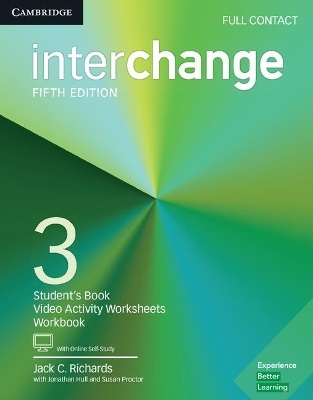 Interchange Level 3 Full Contact with Online Self-Study - Jack C. Richards