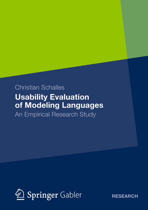 Usability Evaluation of Modeling Languages - Christian Schalles