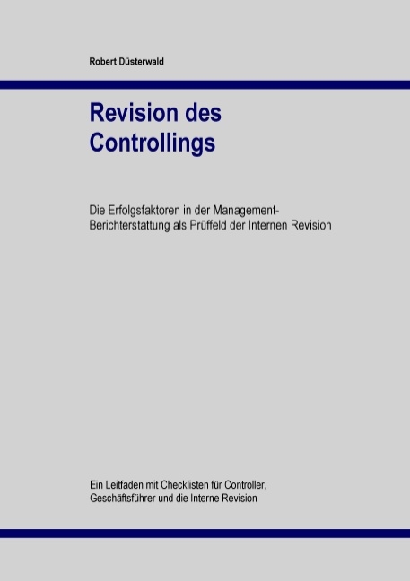 Revision des Controllings - Robert Düsterwald