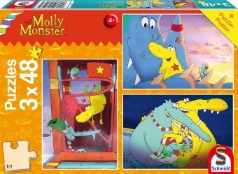 Molly Monster, Große Schwester, Molly Monster (Kinderpuzzle)