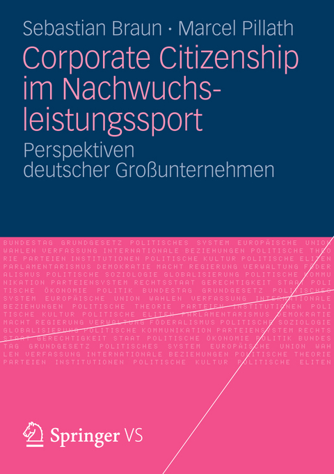 Corporate Citizenship im Nachwuchsleistungssport - Sebastian Braun, Marcel Pillath