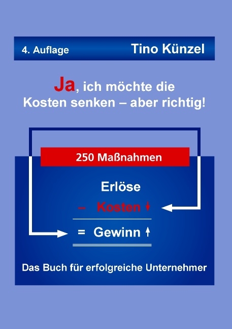 Ja, ich möchte die Kosten senken - aber richtig! - Tino Künzel