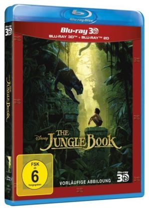 The Jungle Book 2D + 3D, 2 Blu-ray