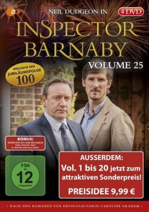 Inspector Barnaby. Vol.25, 4 DVDs